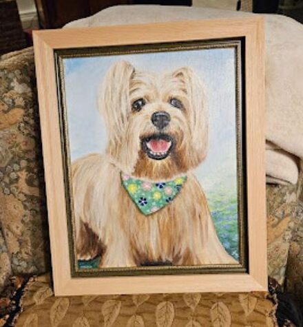 Hector portrait framed